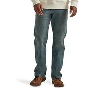 Wrangler Authentics Herren Relaxed Fit Boot Cut Jeans, Getönter Mittelschatt., 32W / 34L EU