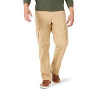 Wrangler Authentics Herren Relaxed Fit Stretch Cargo Pant Lässige Hose, Travertin Ripstop, 32W / 29L