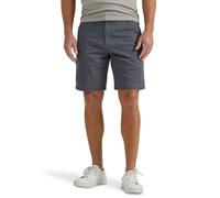 Wrangler Authentics Herren-Shorts, Flache Vorderseite, Zinn, 32W x 9L