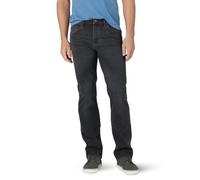 Wrangler Authentics Herren Slim Fit Straight Leg Jeans, schwarz anthrazit, 29W / 30L