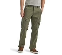 Wrangler Authentics Herren Stretch-Cargo lockerer Passform Hose, Oliv/Blatt für Mich (Leaf It to Me), 33W / 32L