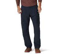 Wrangler Authentics Herren Stretch-Cargohose mit Lockerer Passform Lässige Hose, Navy, 36W / 29L