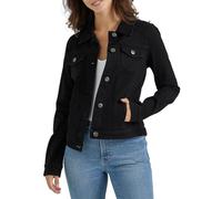 Wrangler Authentics Stretch-Jeansjacke für Damen, Schwarz, S