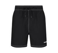 Wrangler Badeshorts "Lima" in Schwarz - Größe L | Herren Bademode Sport