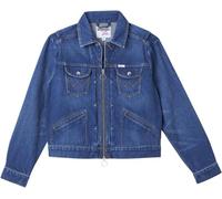 Wrangler Barbie Jen Jacket Frauen Jeansjacke blau S 100% Baumwolle Basics, Streetwear