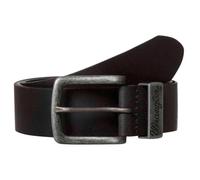 Wrangler Gürtel Metal Loop aus Rindspaltleder in Schwarz 85