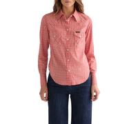 Wrangler - Bluse Damen - Regular Fit - Western Shirt - Peach