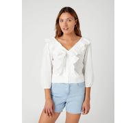 Wrangler Bluse in Weiß - Größe L | Damen Blusen