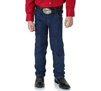Wrangler Boys' Cowboy Cut Relaxed Fit Jean, Prewashed Indigo Denim, 12 Slim