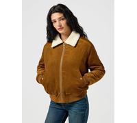 Wrangler Cordjacke in Braun - Größe S | Damenjacken