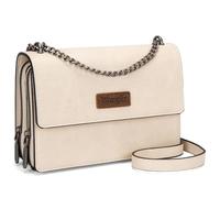 Wrangler CrossBody Geldbörse für Damen, Western klein, weiß, Clutch, Geldbörse, trendige Umhängetasche mit Kettenriemen, Geschenk WG149-236TN, Gardenia Weiß