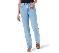 Wrangler Damen Cowboy-Schnitt High Rise Slim Fit Tapered Leg Jeans, Antik Wash, 3-34
