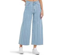 Wrangler Damen Women's High-Rise Wide Leg A-line Crop Jeans, Penny, 42
