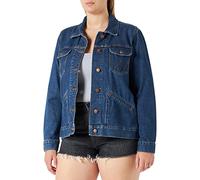 Wrangler Damen Denim Jacket Jeansjacke, River Stone, XS