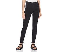 Wrangler Damen HIGH Rise Skinny Jeans, Black, 27W / 32L