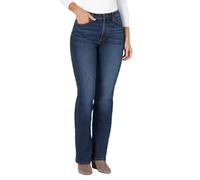 Wrangler Damen High Rise True Straight Fit Jeans, Stockton, 10-30