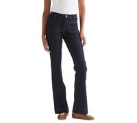 Wrangler Damen Jeans Flare – Flare Fit, ausgestelltes Bein, Baumwolle-Mix – Gr.28/L32 Soft Moonlight