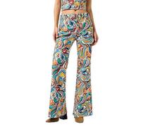 Wrangler Damen Jeans High Rise Flare, Flare Fit, Ausgestelltes Bein