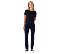 Wrangler Damen Jeans Straight Fit Body Bespoke in Blue Black W36 / L34 Straight Fit