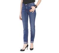 Wrangler Damen Jeanshose Body Bespoke High Rise Slim Authentic Blue (W30/L34)