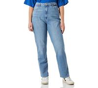 Wrangler Damen Mom Straight Jeans, Supertubes, 32W / 32L