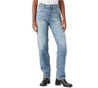Wrangler Damen Mom Straight Jeans, Tainted Wash, 29W / 32L