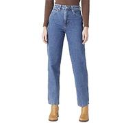 Wrangler Mom Jeans Straight Leg in Stonewash W29 / L32 Straight Fit
