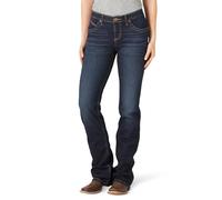 Wrangler Damen Cool Vantage Q-Baby Mid Rise Boot Cut Ultimate Reitjeans Jeans, Avery, ^
