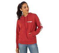 Wrangler Damen Retro Hoodie Sweatshirt Kapuzenpullover, Bossa Nova, Large