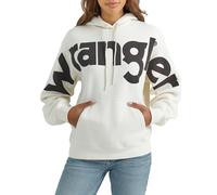 Wrangler Damen Retro-Kapuzen-Sweatshirt Kapuzenpullover, Weiss/opulenter Garten, M