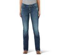 Wrangler Damen Retro Mae Mid Rise Stretch Boot Cut Jeans Vivianna 7 30 US