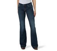 Wrangler Damen Retro Mae Mid Rise Wide Leg Hose Jeans, Samantha, 3-34