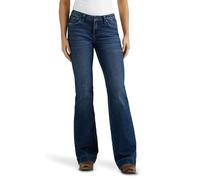 Wrangler Damen Retro Mae Mid Rise Wide Leg Pant Jeans, Sophia, ^
