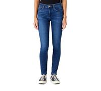 Wrangler Damen Skinny Jeans, Soft Nights, 34W / 32L EU