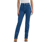 Wrangler Damen Stretch Cowgirl-Schnitt, Schmale Passform, Hoher Bund Jeans, Stonewashed, 3-34
