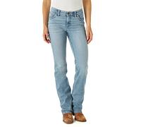 Wrangler Damen Willow Mid Rise Boot Cut Ultimate Reitjeans, Light wash, ^