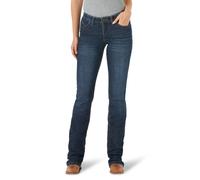 Wrangler Damen Willow Mid Rise Performance Waist Boot Cut Ultimate Riding Jean Lovette 15-36