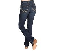 Wrangler Damen Willow Ultimate Riding Mittelhoher Taille, Bootcut Jeans, Lovette, 1W x 32L