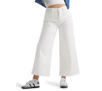 Wrangler Damen Women's High-Rise Wide Leg A-line Crop Jeans, Quarz, 50