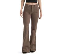 Wrangler Damen Women's High Waisted Fierce Flare Jeans, Clay Canyon, 12-32