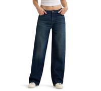 Wrangler Damen Women's Mid Rise Loose Straight Jeans, Dusk, 40