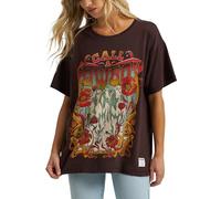 Wrangler Damen X Lainey Wilson Oversized Graphic Tee, Call a Cowboy, Mittel