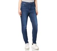Wrangler Damenjeans, hohe Taille, schmale Passform, Dunkelblau (Good News), 28W/32L