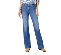 Wrangler Jeans Flare W2334736Y – Bootcut Retro, 80% Baumwolle – Damen 27W/30L Raven
