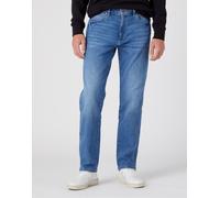 Straight-Jeans WRANGLER "Frontier" Gr. 36, Länge 32, blau (new favorite) Herren Jeans Straight Fit (67643633-36)