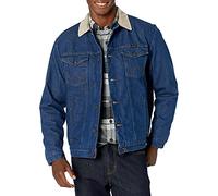 Wrangler Gefütterte Herren-Jeansjacke im Western-Stil, Decke/Denim, 58