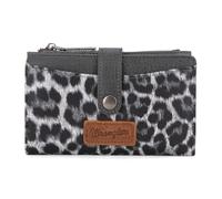 Wrangler Geldbörsen für Damen, schmal, faltbar, Kreditkartenetui, Hellgrau, modisch