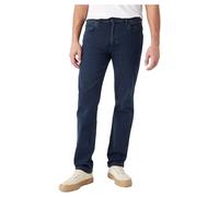 Wrangler Herren Jeans Greensboro Straight Fit Iron Blue W38/L30