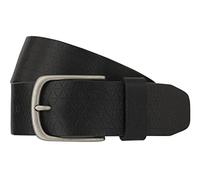 WRANGLER Gürtel Ledergürtel Herrengürtel Schwarz 6524, Länge:100 cm, Farbe:Schwarz