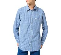Wrangler - Hemd Herren - Regular Fit - Ls Shirt - Oxford Blue